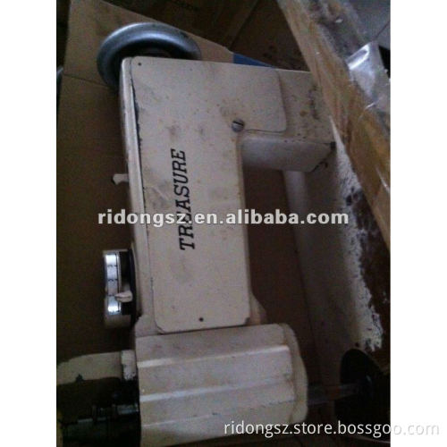 Used Treasure brand handle operating chain stitch embroidery machine